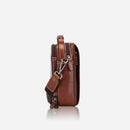 Jekyll and Hide Oxford Crossbody | Tobacco - iBags - Luggage & Leather Bags