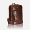 Jekyll and Hide Oxford Double Compartment 15" Laptop Backpack | Espresso - iBags - Luggage & Leather Bags