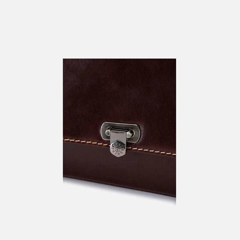 Jekyll and Hide Oxford Ladies Crossbody | Tobacco - iBags - Luggage & Leather Bags