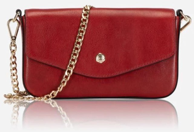 Jekyll and Hide Paris Clutch Bag | Red - iBags - Luggage & Leather Bags