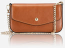 Jekyll and Hide Paris Clutch Bag | Tan - iBags - Luggage & Leather Bags