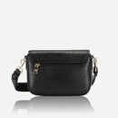 Jekyll and Hide Paris Saddle Bag | Black - iBags - Luggage & Leather Bags