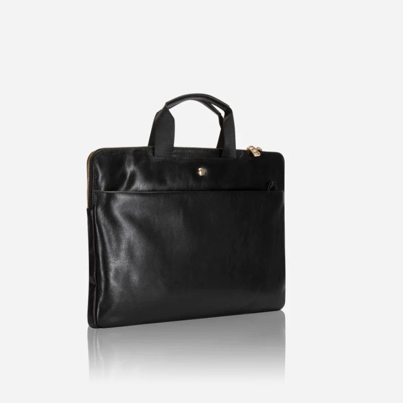 Jekyll and Hide Zulu Laptop Sleeve | Black - iBags - Luggage & Leather Bags