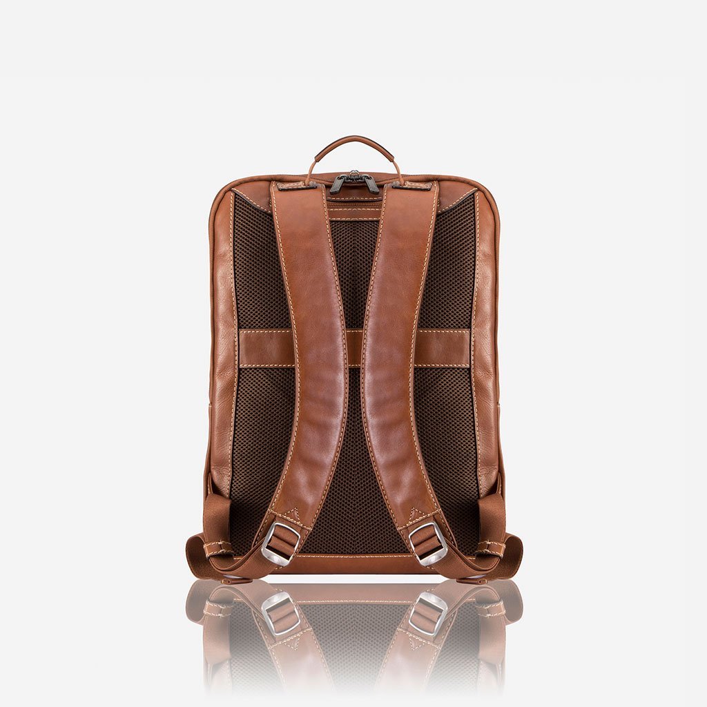 Jekyll & Hide Montana 15" RFID Backpack | Brown - iBags - Luggage & Leather Bags
