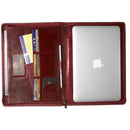 Jekyll & Hide Oxford Leather A4 Folder Coffee - iBags.co.za