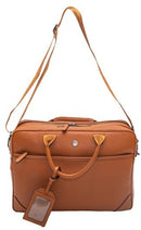 Journeyman Leather 15.6" Laptop Bag | Tan - iBags - Luggage & Leather Bags