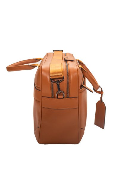 Journeyman Leather 15.6" Laptop Bag | Tan - iBags - Luggage & Leather Bags