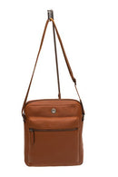 Journeyman Leather Crossbody/iPad Bag | Tan - iBags - Luggage & Leather Bags