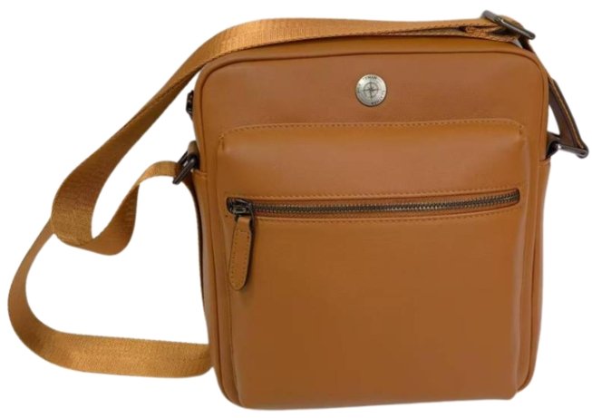 Journeyman Leather Crossbody/iPad Bag | Tan - iBags - Luggage & Leather Bags