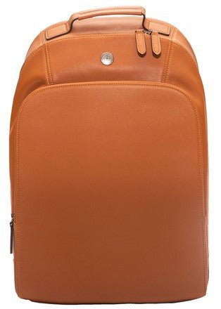 Journeyman Leather Leather Laptop Backpack 15.6" | Tan - iBags - Luggage & Leather Bags