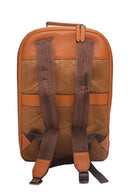 Journeyman Leather Leather Laptop Backpack 15.6" | Tan - iBags - Luggage & Leather Bags
