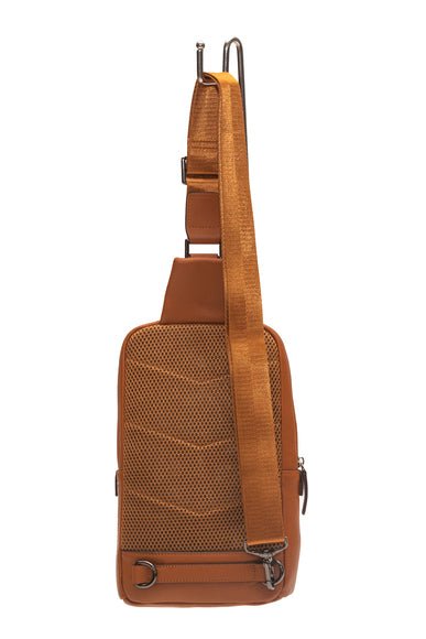 Journeyman Leather Single Strap Backpack | Tan - iBags - Luggage & Leather Bags