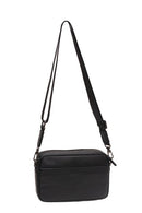 Journeyman Leather Wrist/Crossbody Bag | Black - iBags - Luggage & Leather Bags