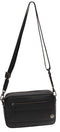 Journeyman Leather Wrist/Crossbody Bag | Black - iBags - Luggage & Leather Bags