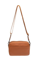 Journeyman Leather Wrist/Crossbody Bag | Tan - iBags - Luggage & Leather Bags