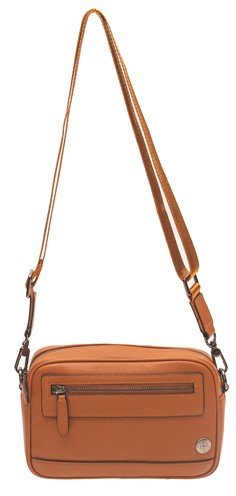 Journeyman Leather Wrist/Crossbody Bag | Tan - iBags - Luggage & Leather Bags