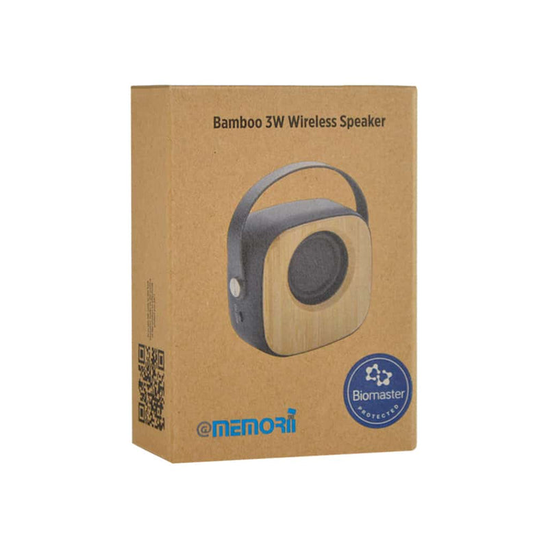 KOBRYN - @memorii Bamboo Bluetooth Speaker (Anti-microbial) - iBags - Luggage, Leather Laptop Bags, Backpacks - South Africa