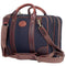 Melvill & Moon Black Canvas Double Zip Laptop Bag - iBags.co.za