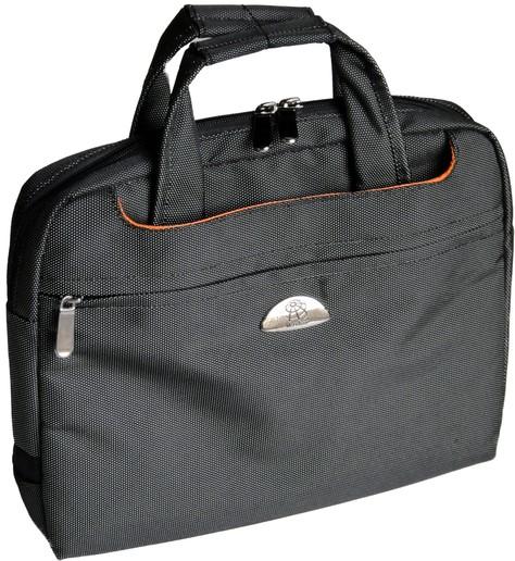 Meridian 32cm Point Nylon Computer Bag | Grey/Black - iBags.co.za