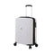 Paklite Carbonite 55cm Cabin Spinner in Silver - iBags - Luggage & Leather Bags