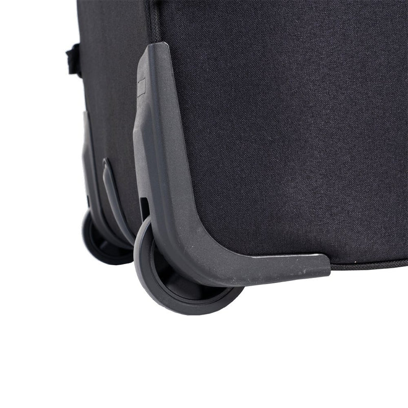 Paklite Origin 62cm Trolley Duffle/Backpack in Black & Khaki - iBags - Luggage & Leather Bags