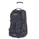 Paklite Origin 62cm Trolley Duffle/Backpack in Black & Khaki - iBags - Luggage & Leather Bags