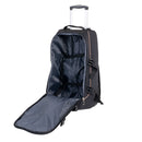 Paklite Origin 62cm Trolley Duffle/Backpack in Black & Khaki - iBags - Luggage & Leather Bags