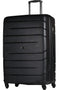 Pierre Cardin Polypropylene 66cm Spinner | Black - iBags - Luggage & Leather Bags