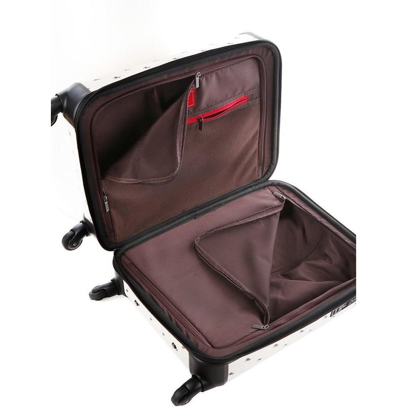 Polo Classic Double Pack Cabin 4 Wheel Trolley Case Beige - iBags - Luggage & Leather Bags