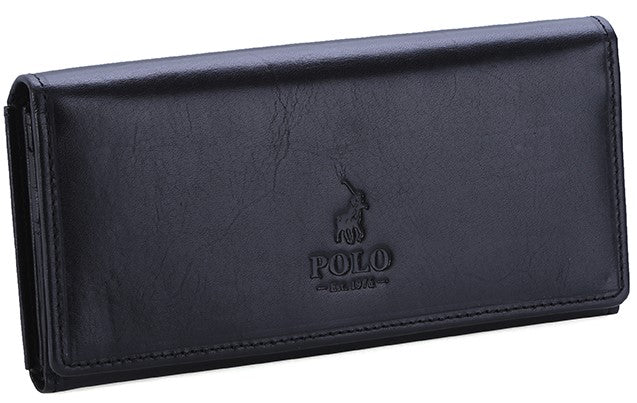 Polo Colorado Clutch Purse | Black - iBags - Luggage & Leather Bags