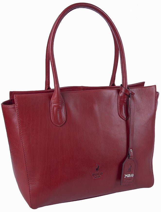 Polo Colorado Multi Tote | Red - iBags - Luggage & Leather Bags