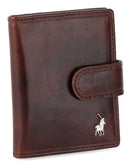 Polo Etosha Leather Card Holder Wallet with Tab - iBags.co.za