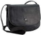 Polo Etosha Saddle Bag Flapover | Black - iBags - Luggage & Leather Bags