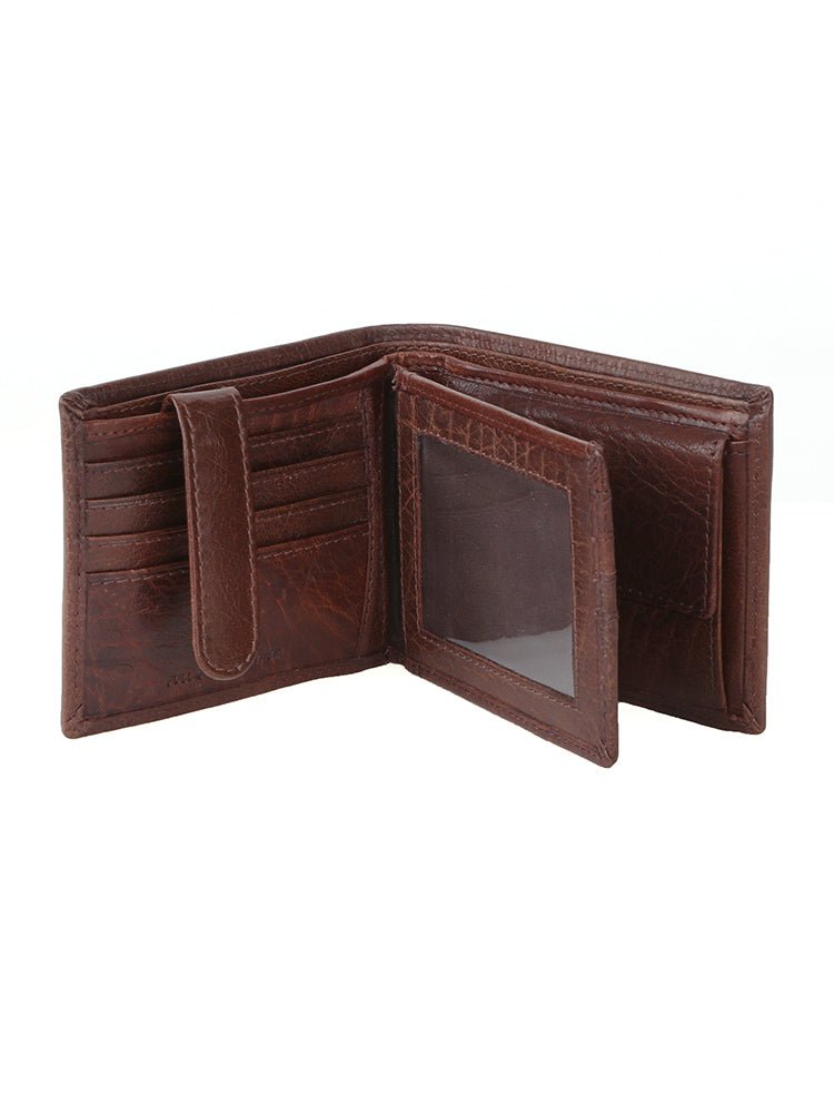 Polo Hamilton Billfold With Drivers Licence | Brown - iBags - Luggage & Leather Bags