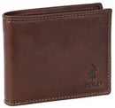 Polo Hamilton Billfold With Drivers Licence | Brown - iBags - Luggage & Leather Bags