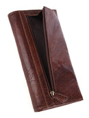 Polo Hamilton Clutch Purse | Brown - iBags - Luggage & Leather Bags