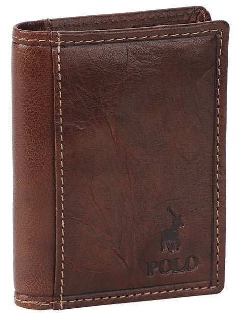 Polo Hamilton Credit Card Wallet | Brown - iBags - Luggage & Leather Bags
