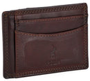 Polo Kenya Credit Card W Top Flap | Brown - iBags - Luggage & Leather Bags