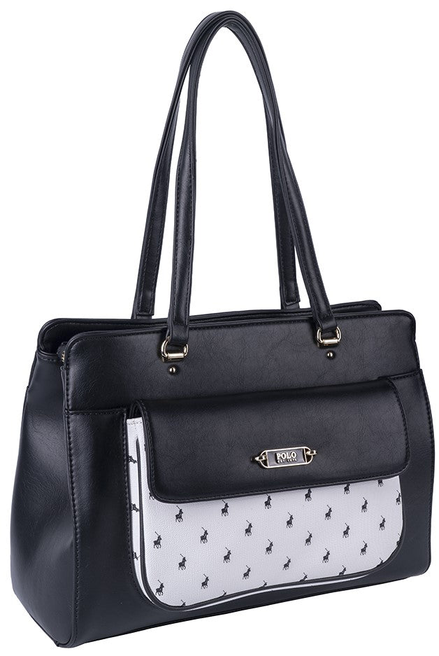 Polo Marina Tote | Black - iBags - Luggage & Leather Bags