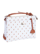 Polo New Iconic Double Zip Sling | White - iBags - Luggage & Leather Bags