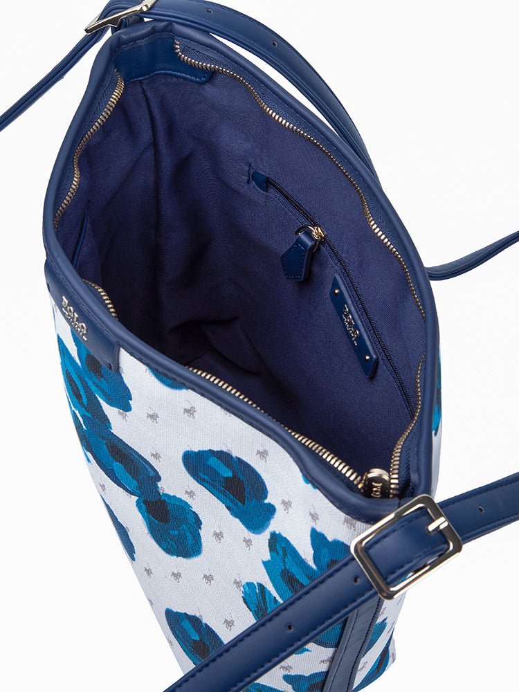Polo Saratoga Hobo Sling | Blue - iBags - Luggage & Leather Bags