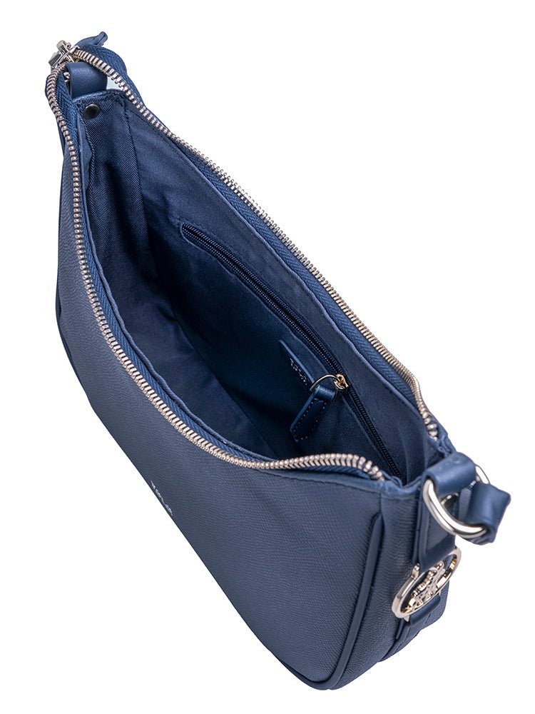 Polo Siena Small Baguette | Navy - iBags - Luggage & Leather Bags