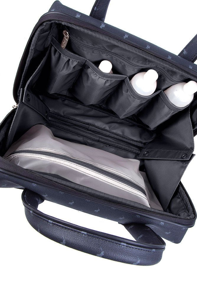Polo Signature Luggage Beauty Case | Black - iBags - Luggage & Leather Bags