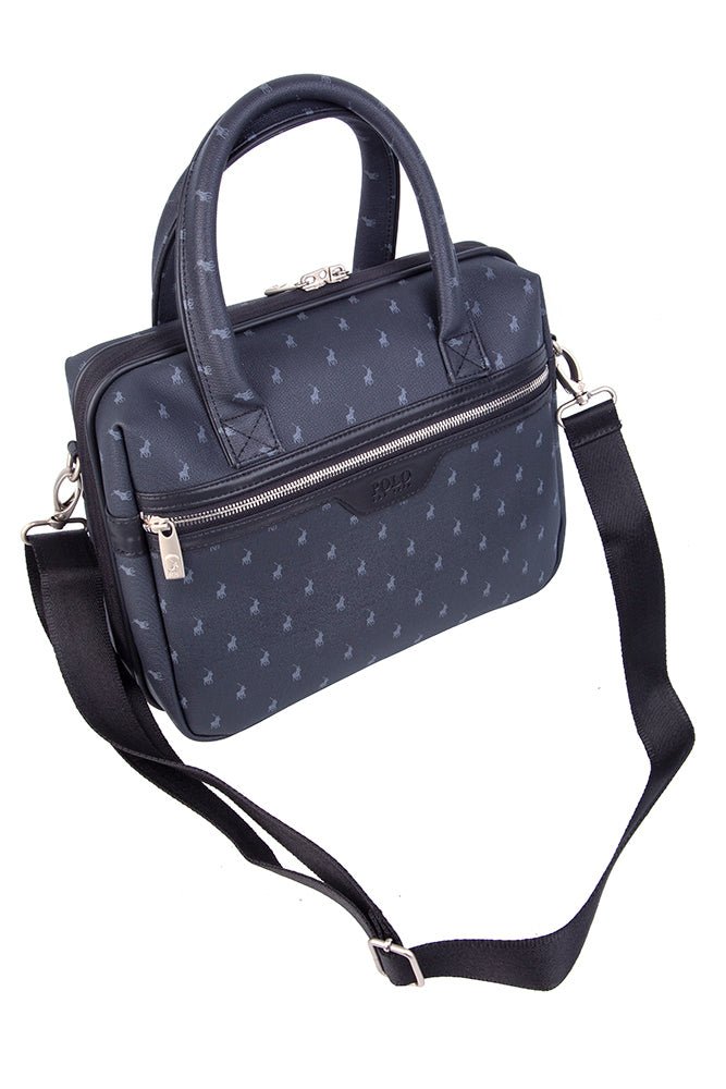 Polo Signature Luggage Beauty Case | Black - iBags - Luggage & Leather Bags