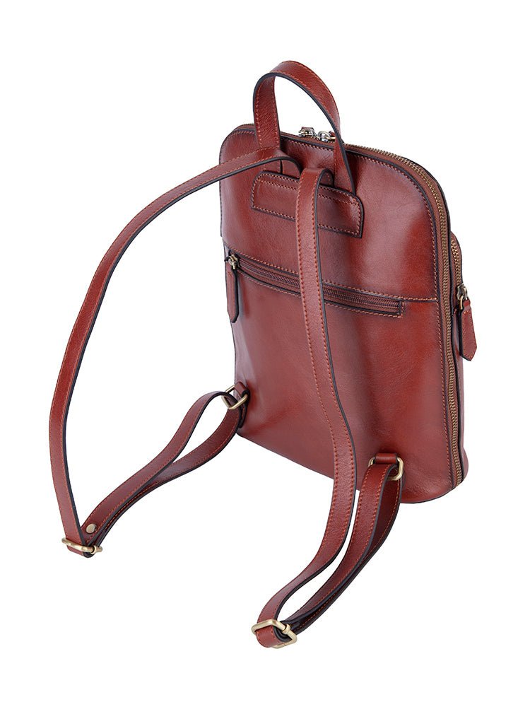 Polo Vega Backpack | Brown - iBags - Luggage & Leather Bags