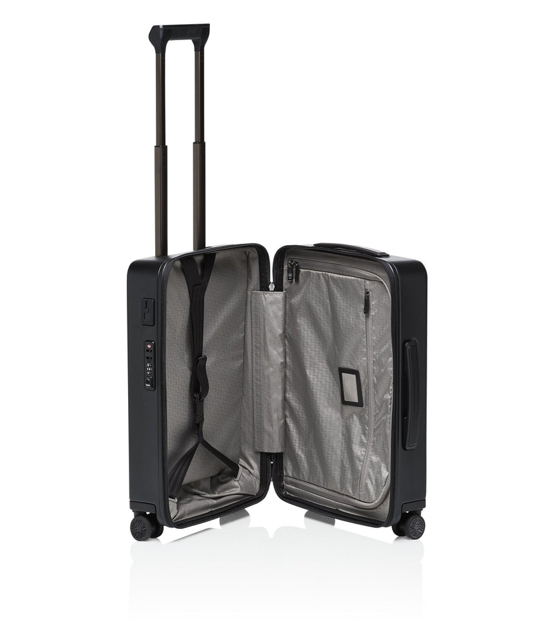 PORSCHE DESIGN Roadster Hardcase 55cm 4W Cabin Trolley | Black - iBags - Luggage & Leather Bags