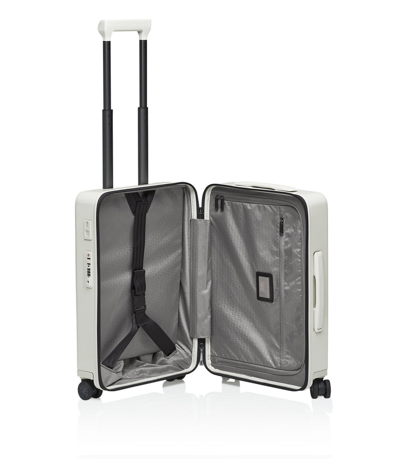 PORSCHE DESIGN Roadster Hardcase 55cm 4W Cabin Trolley | White - iBags - Luggage & Leather Bags