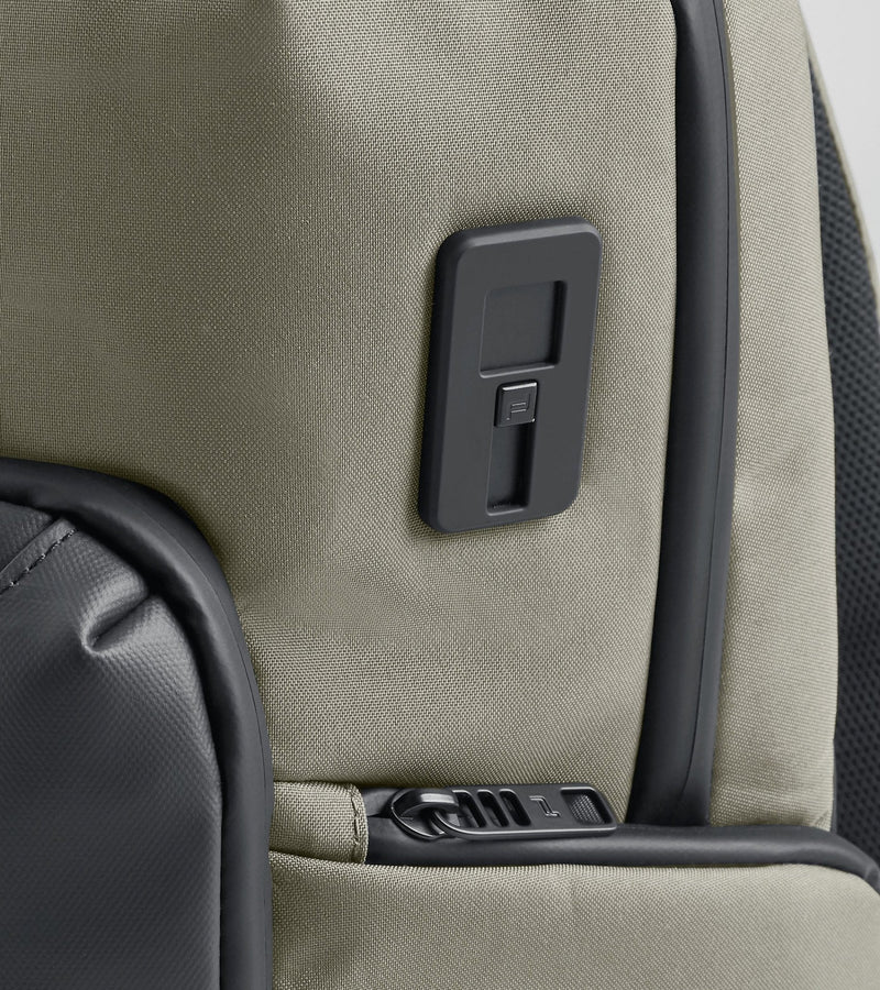 PORSCHE DESIGN Urban Eco S Laptop backpack 13″ | Stone Grey - iBags - Luggage & Leather Bags
