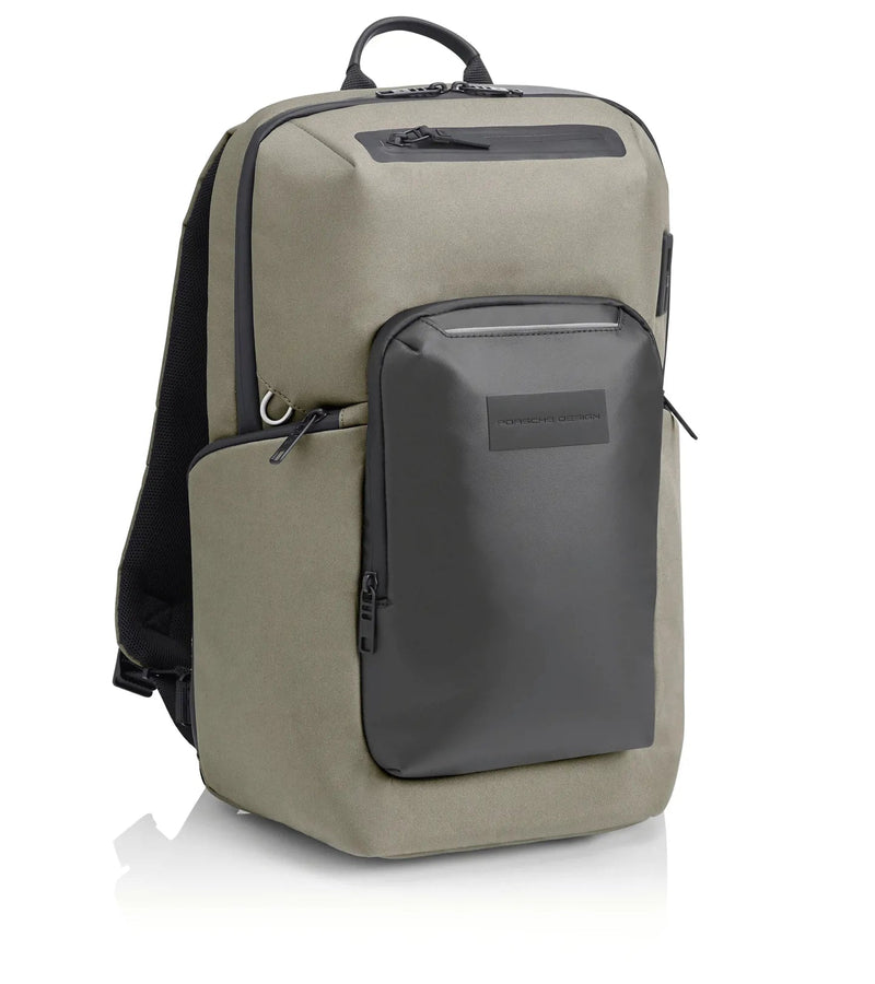 PORSCHE DESIGN Urban Eco S Laptop backpack 13″ | Stone Grey - iBags - Luggage & Leather Bags