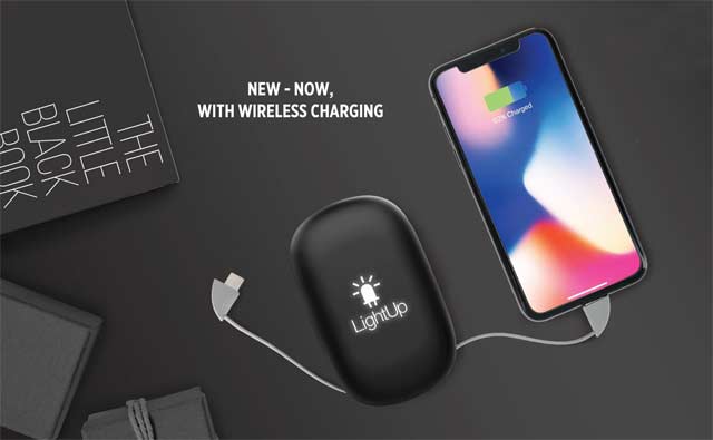 TARSUS - @memorii 10000mAh Wireless Power Bank With Light-Up Logo - iBags - Luggage, Leather Laptop Bags, Backpacks - South Africa